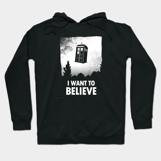 I Want to Believe Hoodie by TomTrager